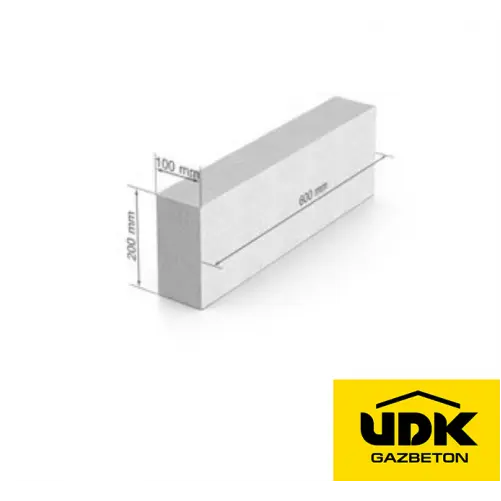 Газобетон UDK Д400 100/200/600 Львів