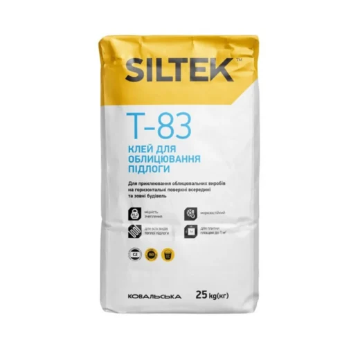 Клей для облицювання підлоги Siltek T-83 (25 кг) Львів