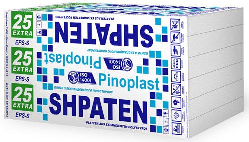 Пінопласт SHPATEN 25 EXTRA 1000*500*20 мм