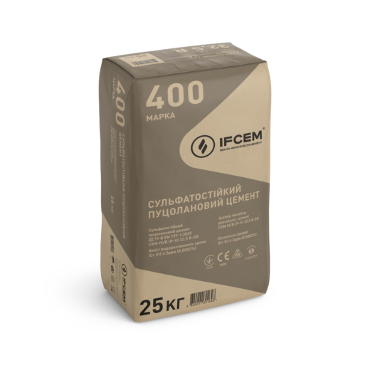 Цемент IFCEM ПЦ IV/Б-П-С 400 25 кг Львів