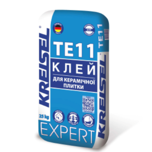 Клей для керамічної плитки Kreisel Expert TЕ11 25 кг львів