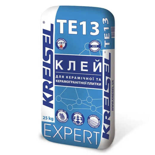Клей для керамогранітної плитки Kreisel Expert TE13 (25 кг) Львів