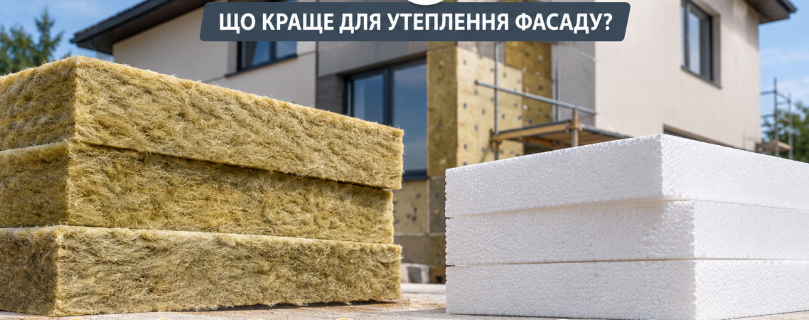 мінеральна вата чи пінопласт